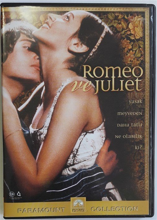 ROMEO VE JULIET - ROMEO AND JULIET - OLIVIA HUSSEY - LEONARD WHITING - FRANCO ZEFIRELLI - DVD 2.EL (SHAKESPEARE)