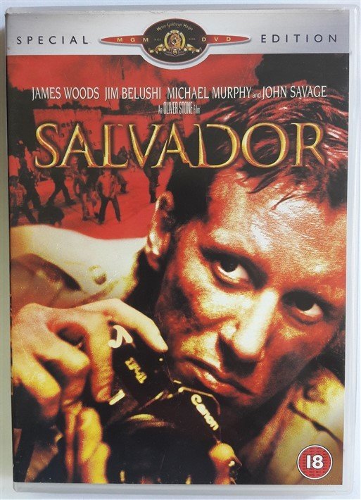 SALVADOR - JAMES WOODS - JIM BELUSHI - OLIVER STONE - DVD 2.EL TR ALTYAZI YOKTUR