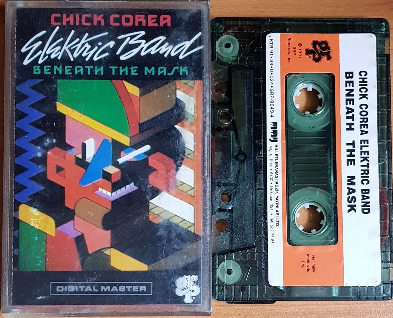 CHICK COREA ELECTRIC BAND - BENEATH THE MASK (1991) MMY KASET 2.EL