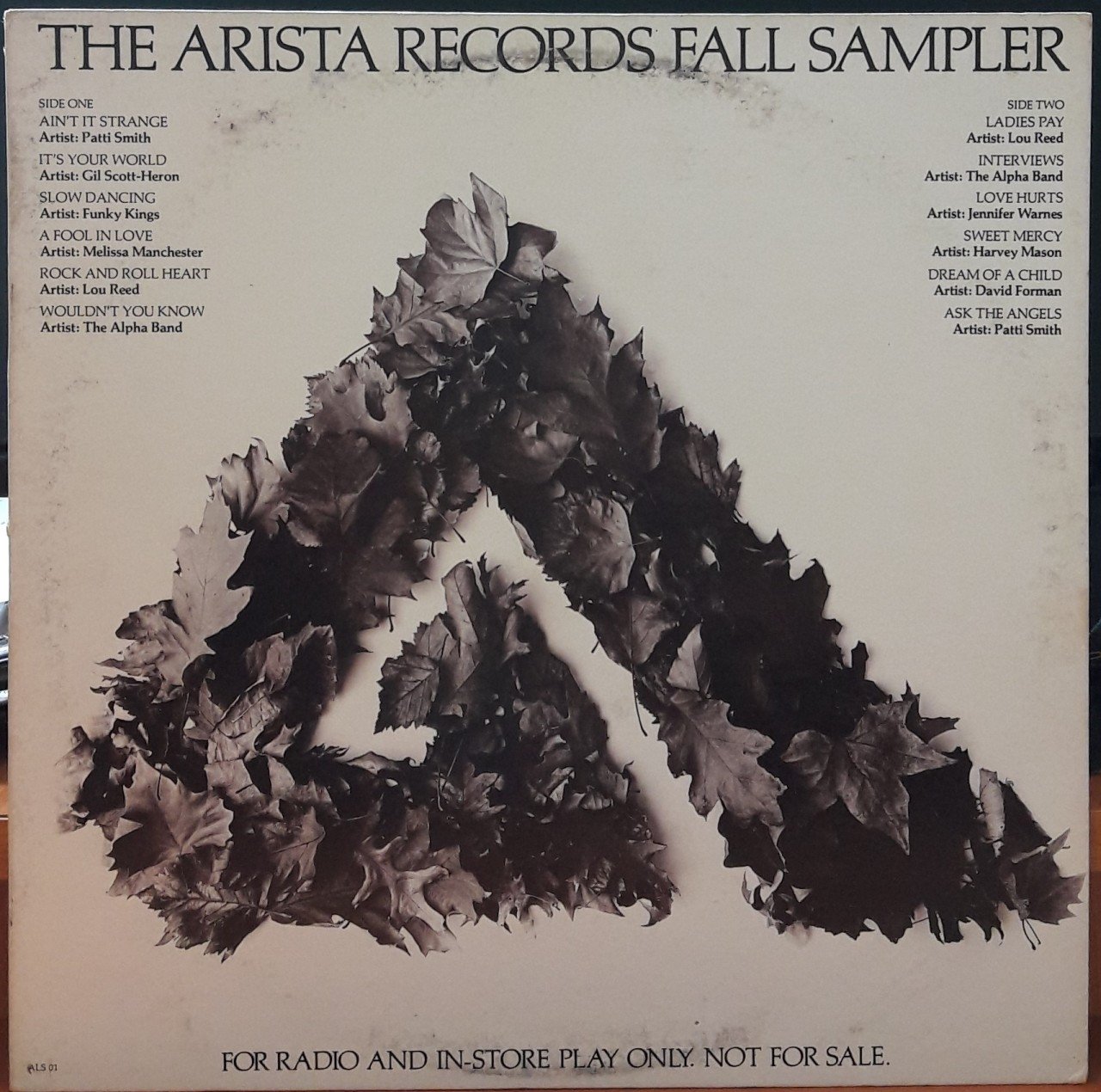 THE ARISTA RECORDS FALL SAMPLER (1976) - PLAK 2.EL