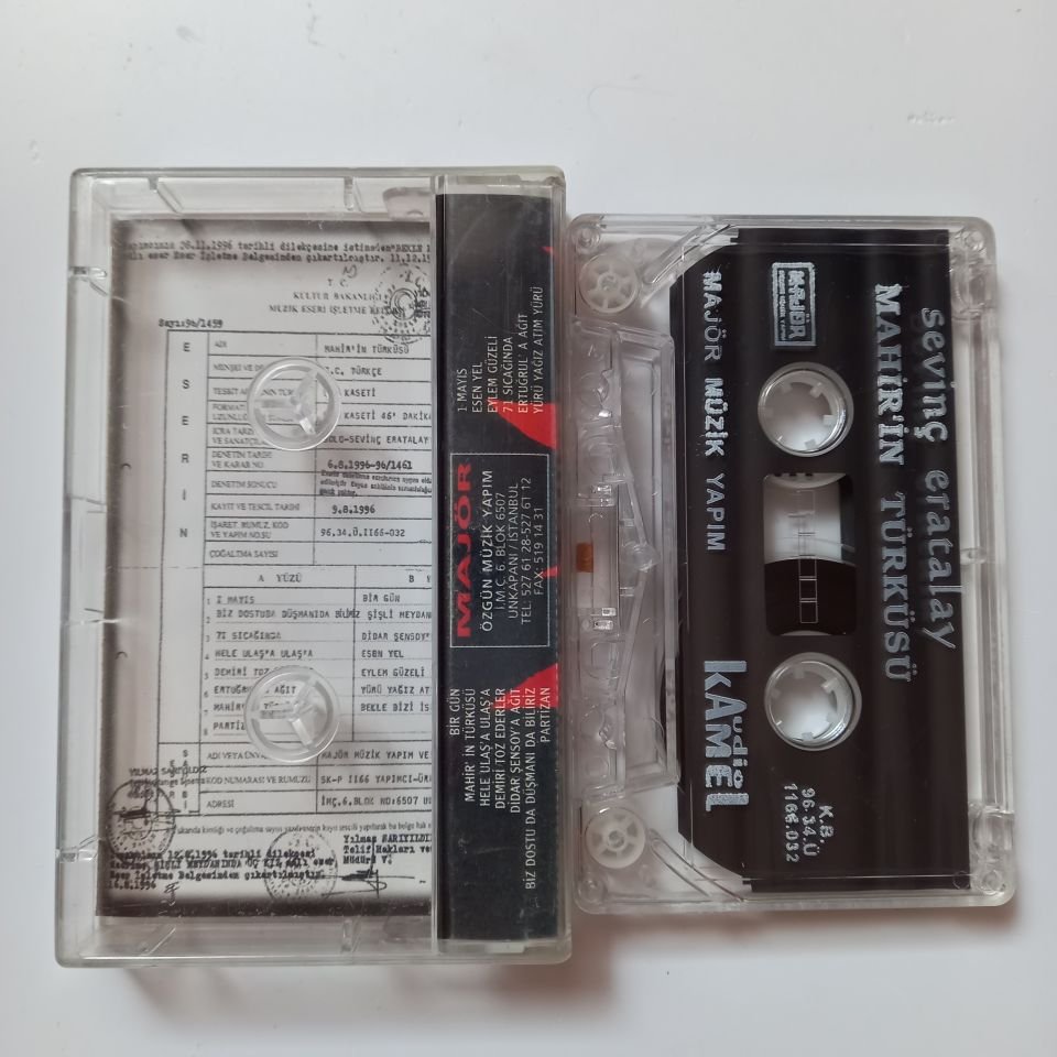 SEVİNÇ ERATALAY - MAHİR'İN TÜRKÜSÜ (1996) - KASET 2.EL