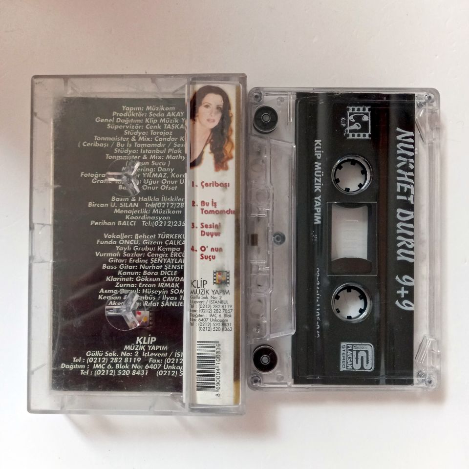 NÜKHET DURU - 9+9 (1999) - KASET 2.EL