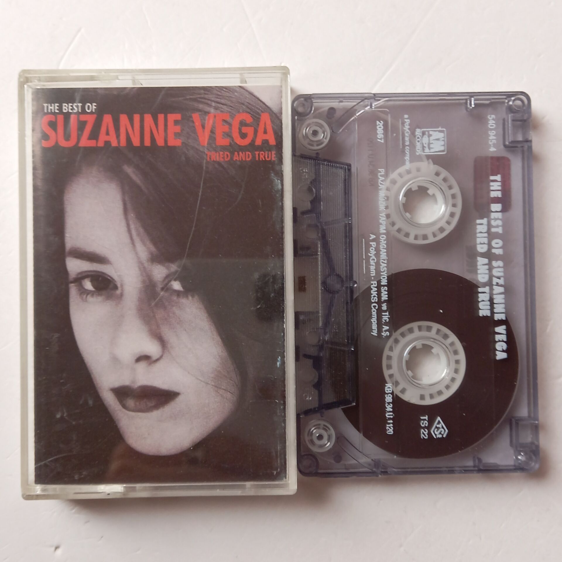 SUZANNE VEGA – THE BEST OF SUZANNE VEGA: TRIED AND TRUE (1998) - KASET 2.EL