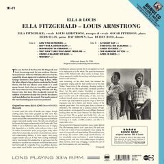 ELLA FITZGERALD & LOUIS ARMSTONG - ELLA & LOUIS (1956) - LP + CD 2020 EDITION SIFIR PLAK