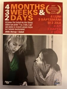 4 MONTHS 3 WEEKS & 2 DAYS - 4 AY 3 HAFTA 2 GÜN - CRISTIAN MUNGIU - DVD 2.EL