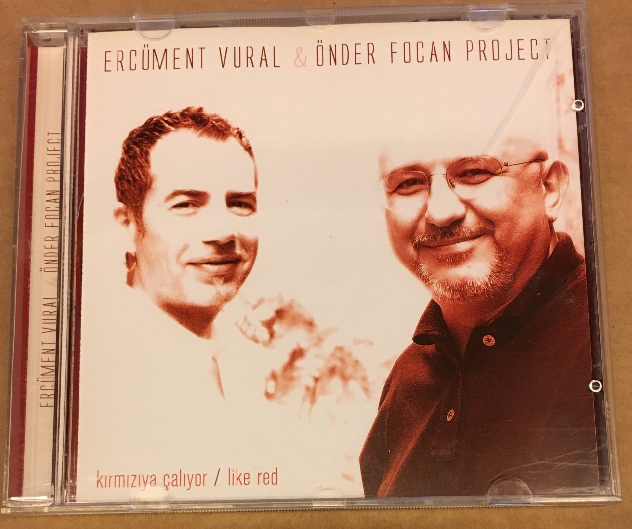 ERCÜMENT VURAL & ÖNDER FOCAN - KIRMIZIYA ÇALIYOR CD 2.EL 2004