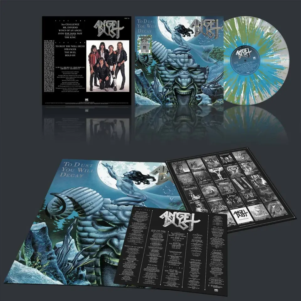 ANGEL DUST - TO DUST YOU WILL DECAY (1988) - LP 2026 COLOURED EDITION SIFIR PLAK
