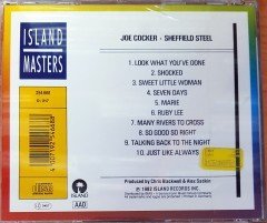 JOE COCKER - SHEFFIELD STEEL (1982) MADE IN  GERMANY CD 2.EL