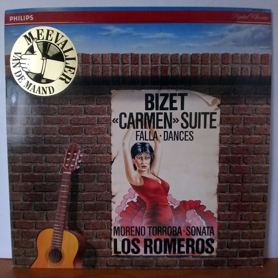 BIZET: CARMEN / FALLA 3 DANCES / THE ROMEROS - RUPERTO CHAPI - MANUEL DE FALLA - FEDERICO MORENO TORROBA (1984) - LP 2.EL PLAK