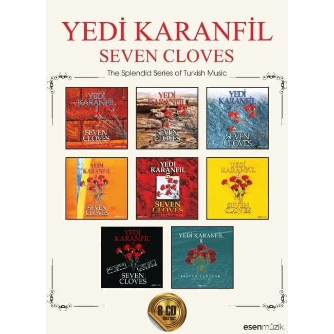YEDİ KARANFİL 8CD BOX SET SIFIR