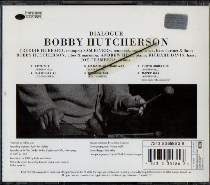 BOBBY HUTCHERSON – DIALOGUE (1994) - CD 2.EL