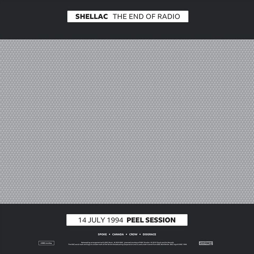 SHELLAC - THE END OF THE RADIO / 1994 PEEL SESSIONS (2019) - 2LP ALTERNATIVE ROCK NOISE ROCK SIFIR PLAK