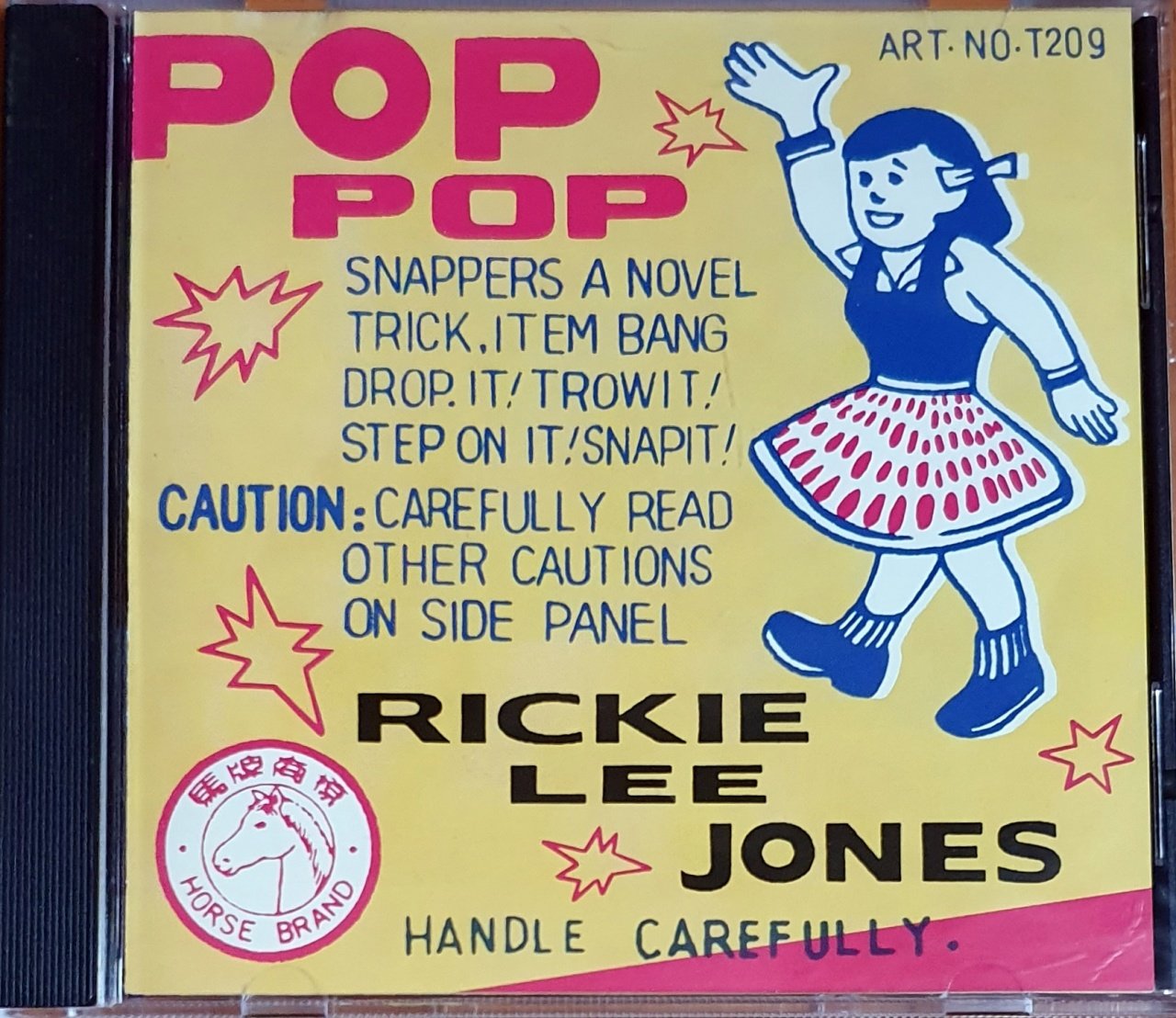 RICKIE LEE JONES - POP POP (1991) - CD GEFFEN RECORDS 2.EL