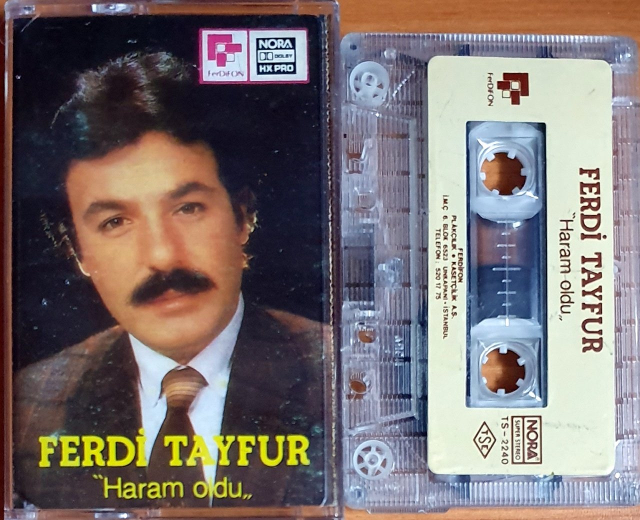FERDİ TAYFUR - HARAM OLDU - KASET FERDİFON 2.EL