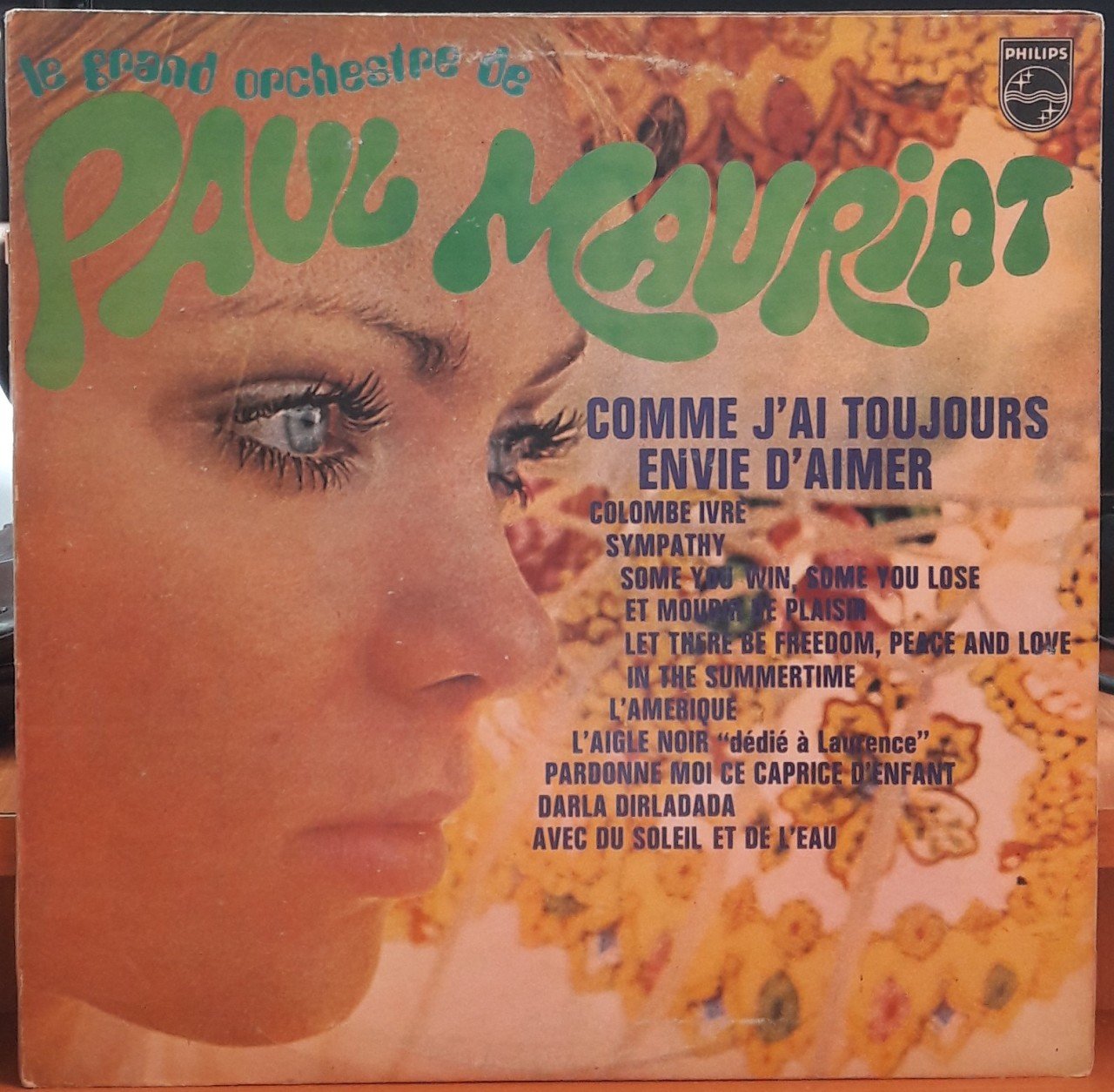 PAUL MAURIAT - COMME J'AI TOUJOURS ENVIE D'AIMER - PLAK 2.EL