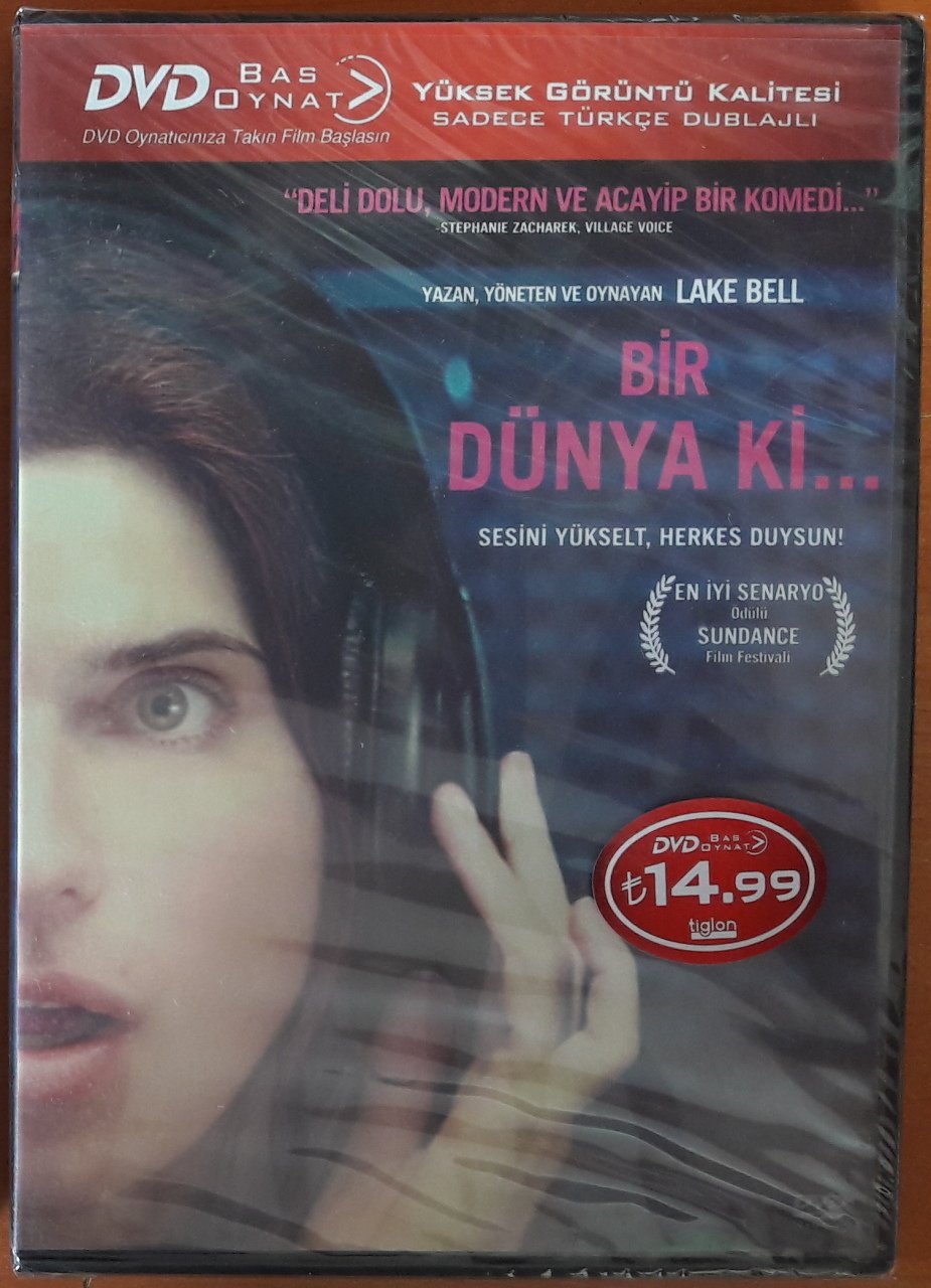 BİR DÜNYA Kİ... IN A WORLD - LAKE BELL - BAS OYNAT DVD SIFIR