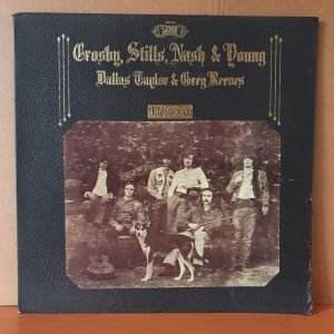 CROSBY, STILLS, NASH & YOUNG - DEJA VU (1970) - LP 2.EL PLAK