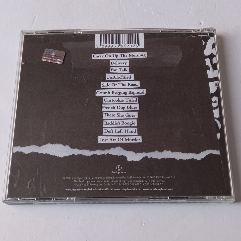 BABYSHAMBLES – SHOTTERS NATION (2007) - CD 2.EL