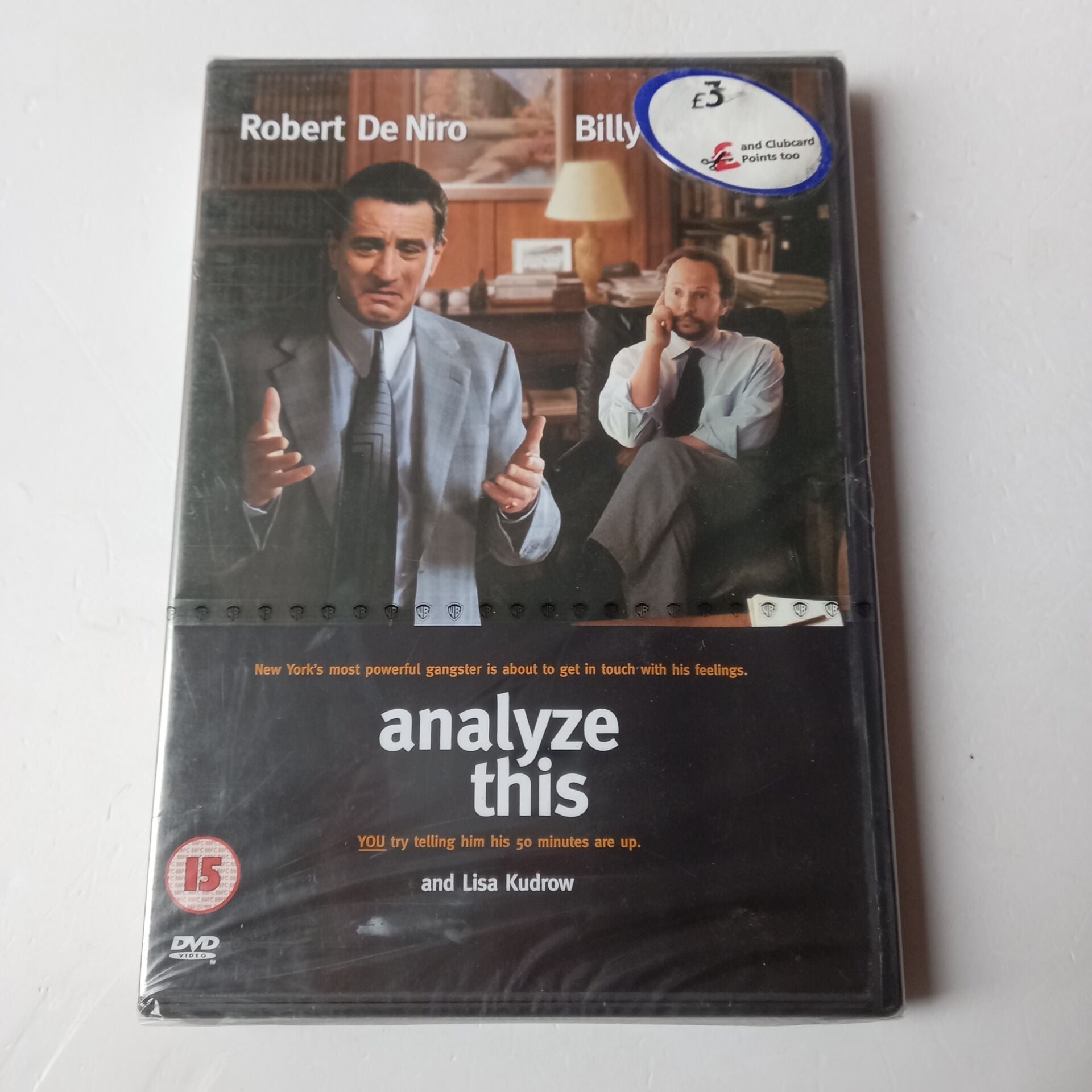 ANALYZE THIS - ROBERT DE NIRO, BILLY CRYSTAL - DVD AMBALAJINDA SIFIR