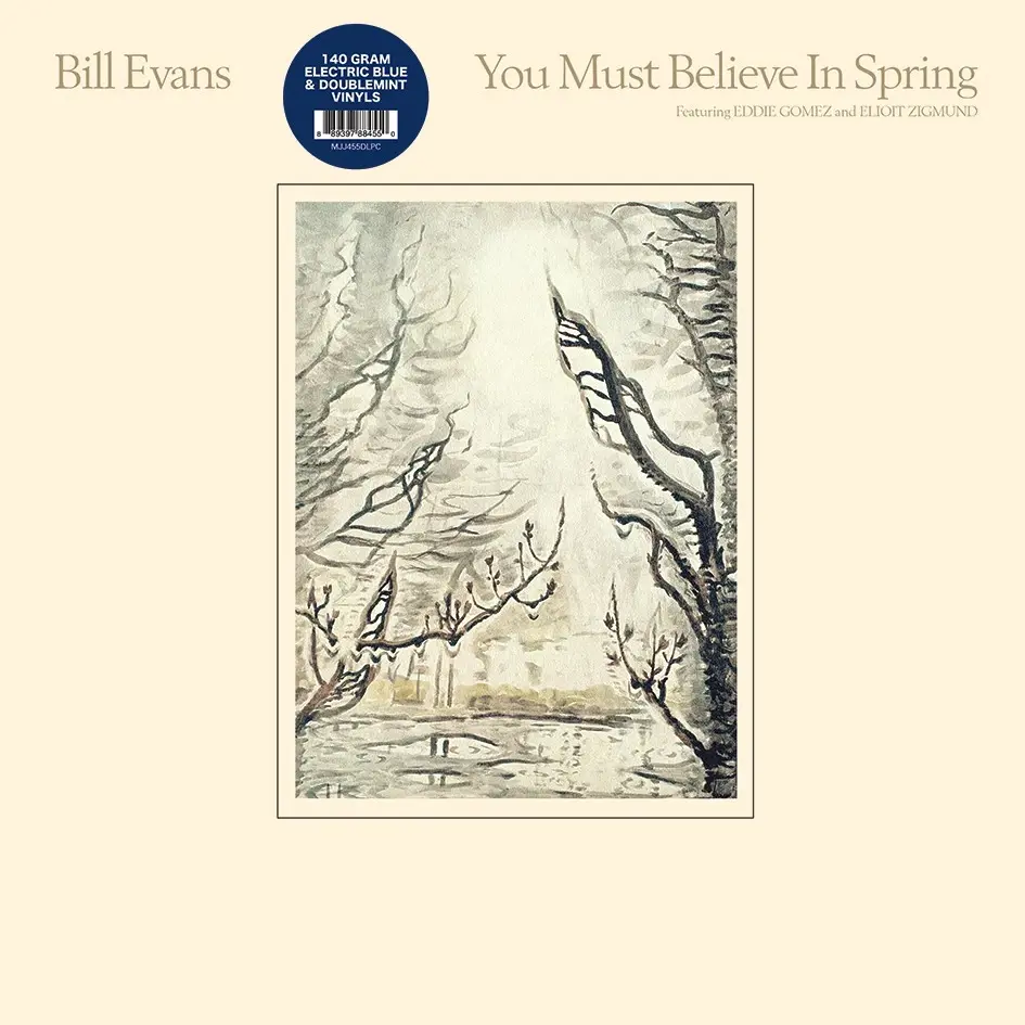 BILL EVANS - YOU MUST BELIEVE IN SPRING (1981) - 2xLP 180GR 2024 EDITION BLUE MINT GREEN COLOURED SIFIR PLAK