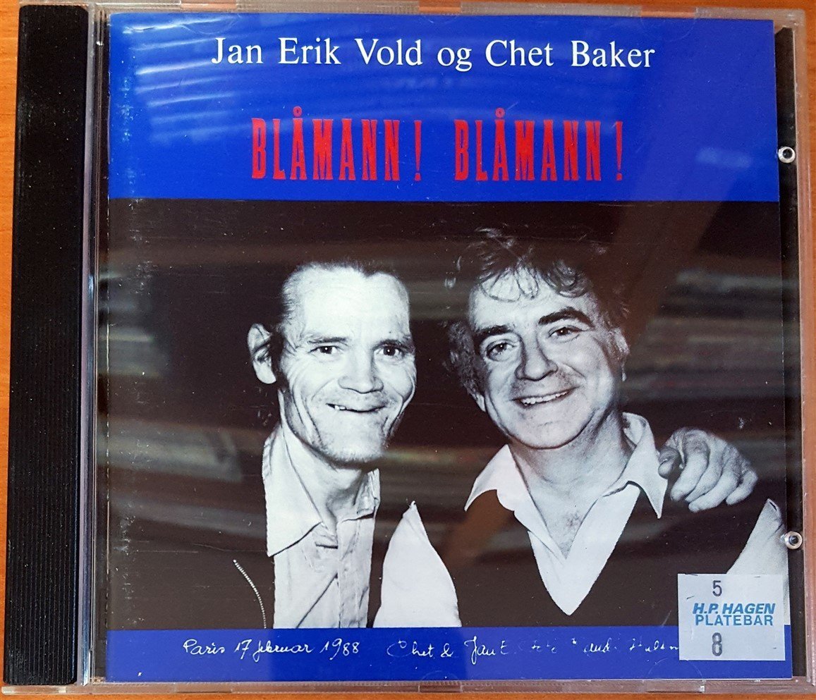JAN ERIK VOLD OG CHET BAKER - BLAMANN! BLAMANN! (1988) HOT CLUB RECORDS CD 2.EL