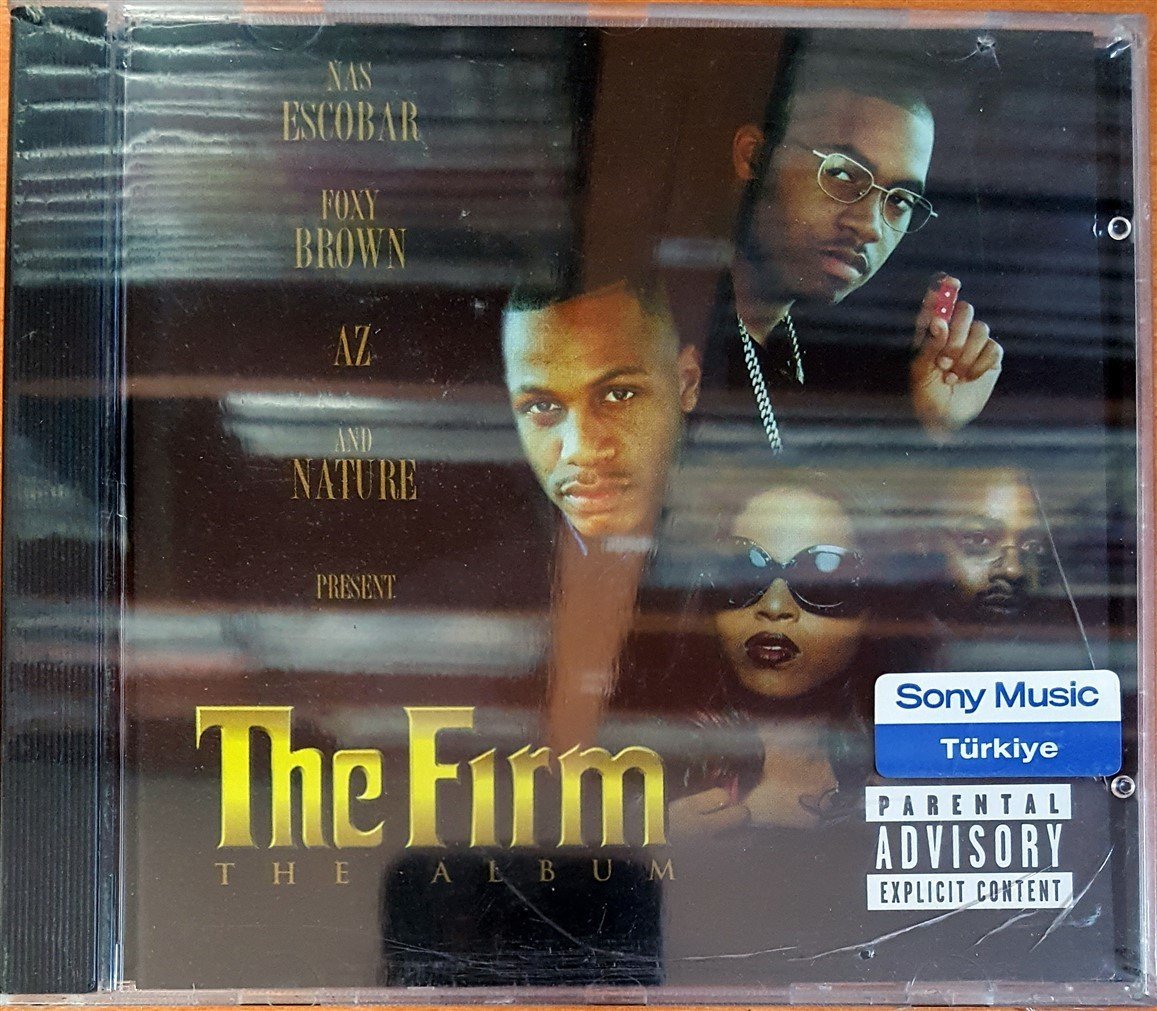 THE FIRM - THE ALBUM / NAS ESCOBAR, FOXY BROWN, AZ & NATURE (1997) CD SIFIR