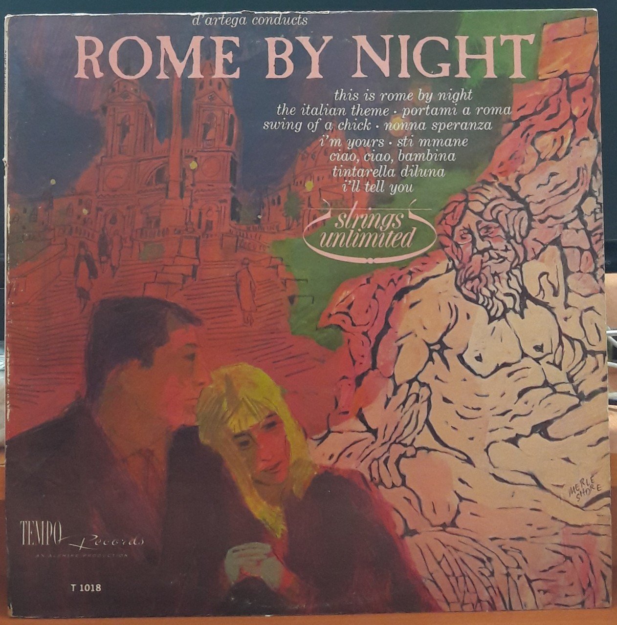 ROME BY NIGHT - PLAK 2.EL