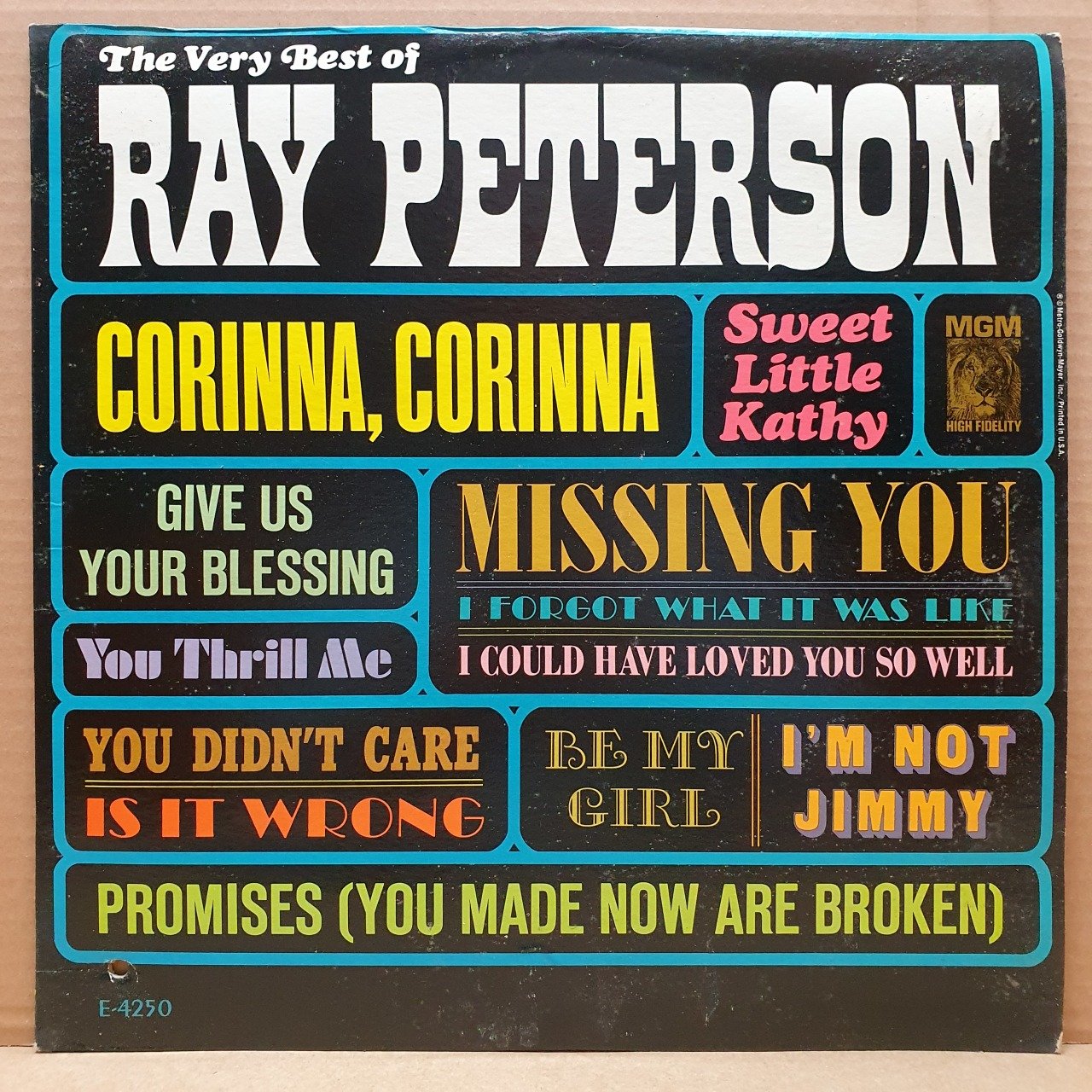 RAY PETERSON - THE VERY BEST OF (1964) - LP 2.EL PLAK