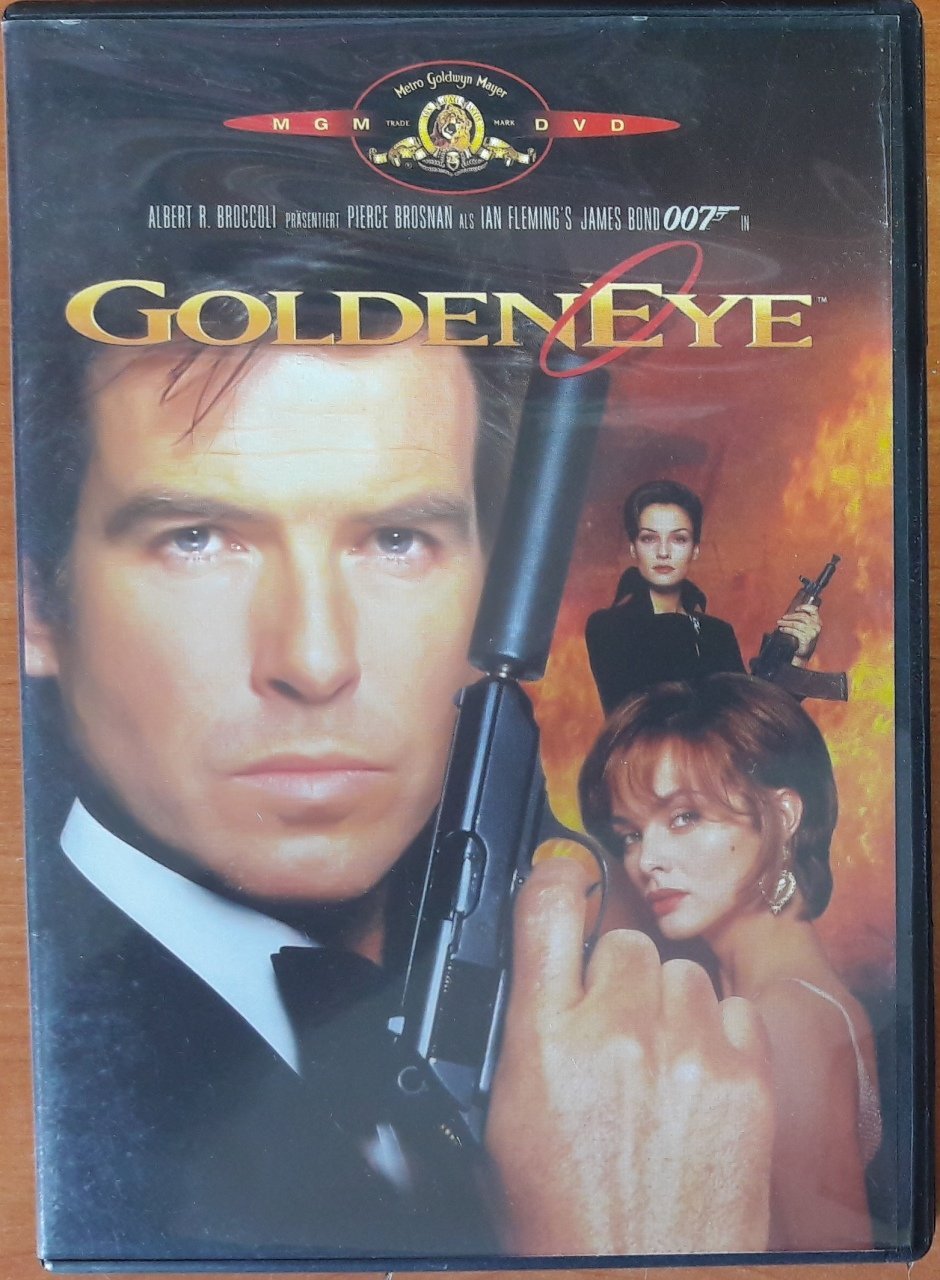 007 JAMES BOND GOLDEN EYE - PIERCE BROSNAN - DVD 2.EL TR ALTYAZI YOKTUR