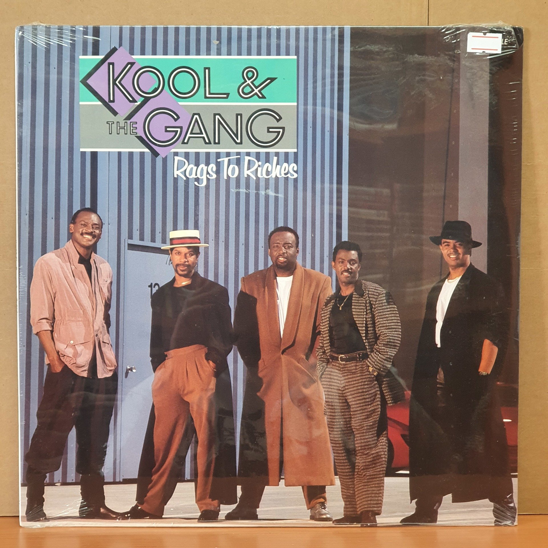 KOOL  THE GANG - RAGS TO RICHES (1988) - 12'' 33RPM MAXI SINGLE SIFIR PLAK