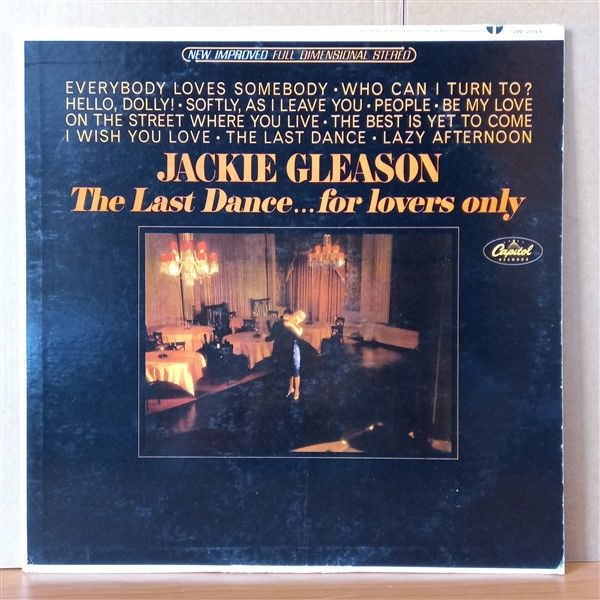 JACKIE GLEASON – THE LAST DANCE...FOR LOVERS ONLY (1964) - LP 2.EL PLAK