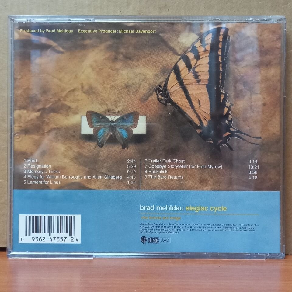 BRAD MEHLDAU - ELEGIAC CYCLE (1999) - CD 2.EL