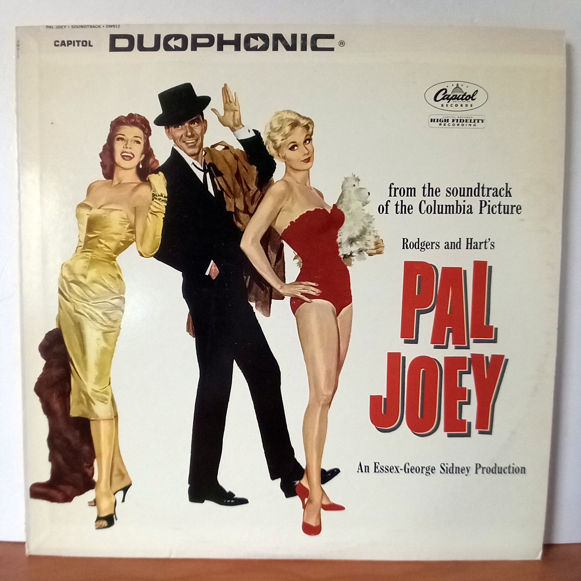PAL JOEY SOUNDTRACK / RODGERS & HART, RITA HAYWORTH, FRANK SINATRA, KIM NOVAK (1963) - LP 2.EL PLAK