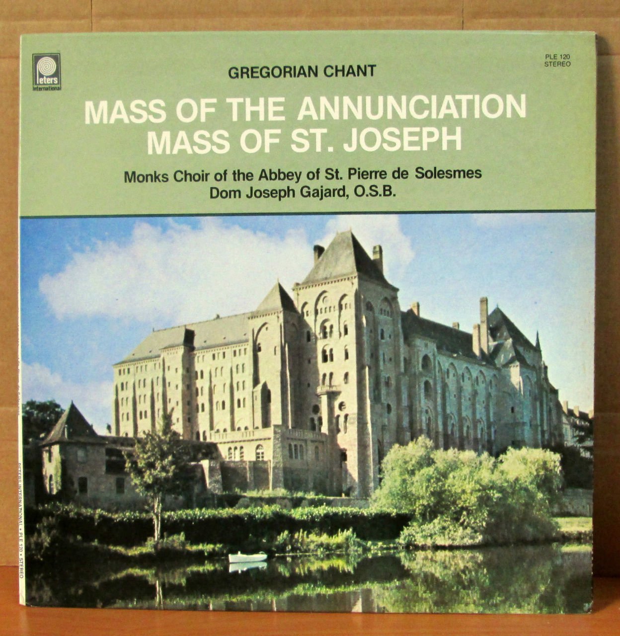 GREGORIAN CHANT - MASS OF ST. JOSEPH LP 2.EL
