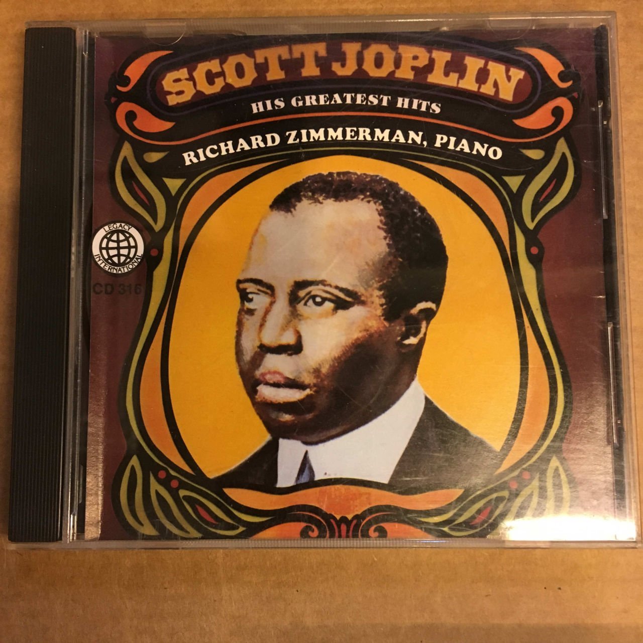 RICHARD ZIMMERMAN - SCOTT JOPLIN GREATEST HITS CD 2.EL