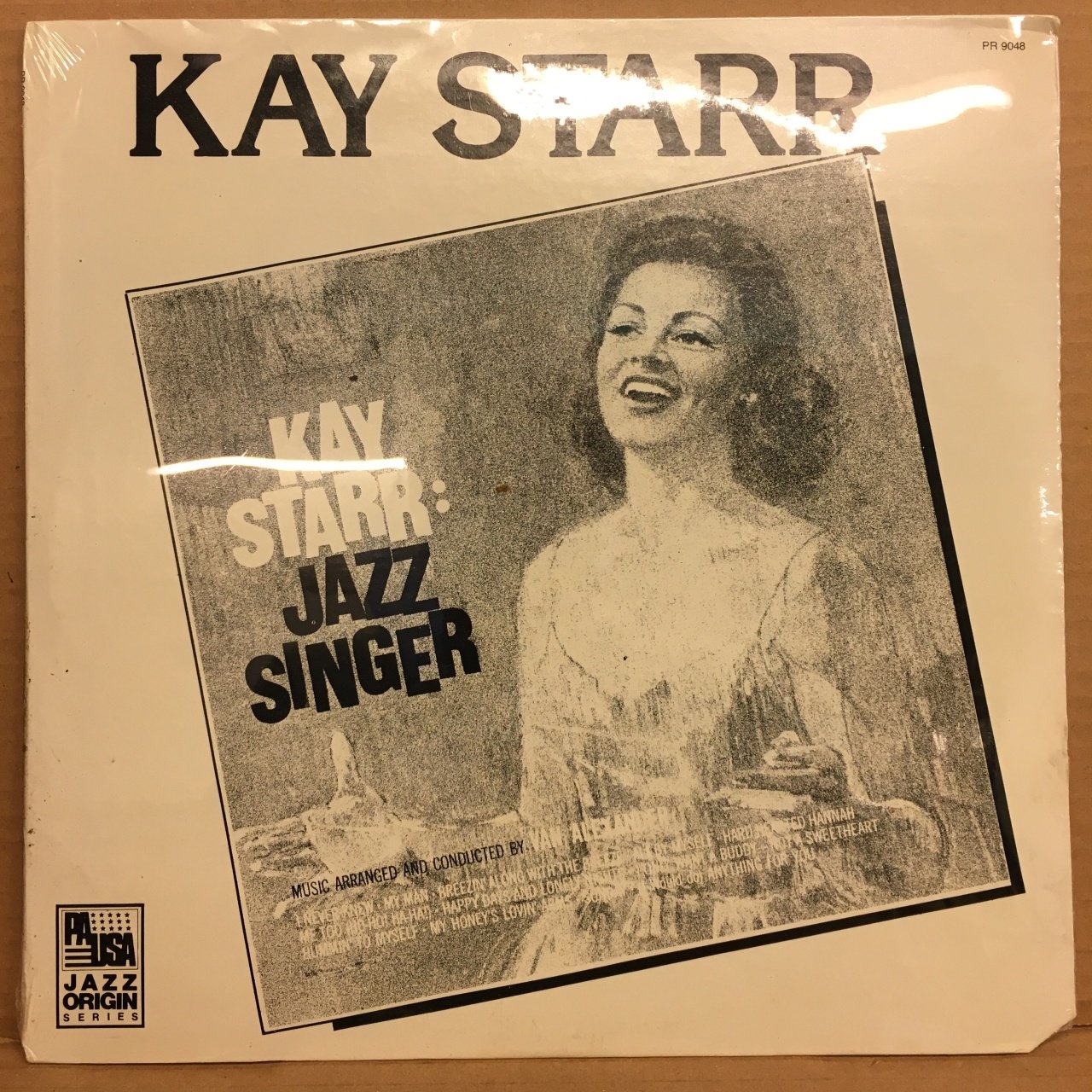 KAY STARR - JAZZ SINGER 1985 SIFIR PLAK