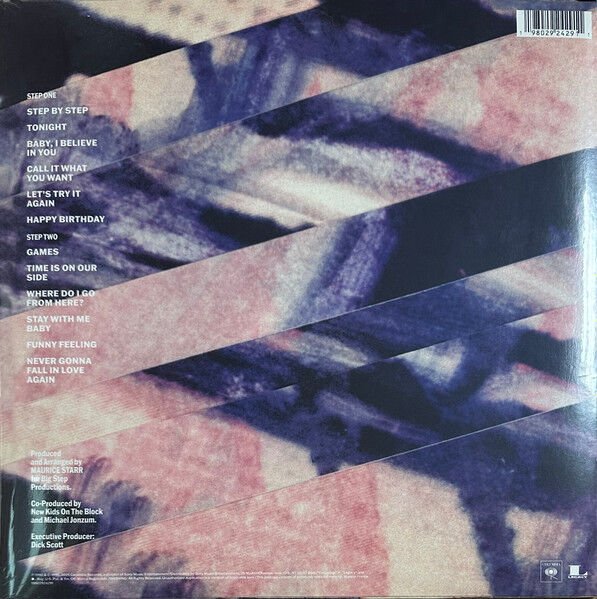 NEW KIDS ON THE BLOCK – STEP BY STEP (1990) - LP 2025 REISSUE SIFIR PLAK