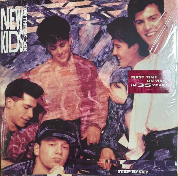 NEW KIDS ON THE BLOCK – STEP BY STEP (1990) - LP 2025 REISSUE SIFIR PLAK