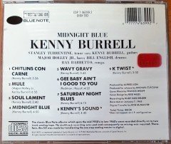 KENNY BURRELL - MIDNIGHT BLUE (1963) 1987 BLUE NOTE RECORDS REISSUE CD 2.EL