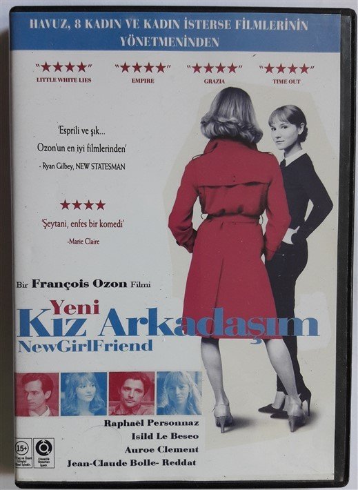 YENİ KIZ ARKADAŞIM - UNE NOUVELLE AMIE - ROMAIN DURIS - ISILD LE BESEO - FRANÇOIS OZON - DVD SIFIR