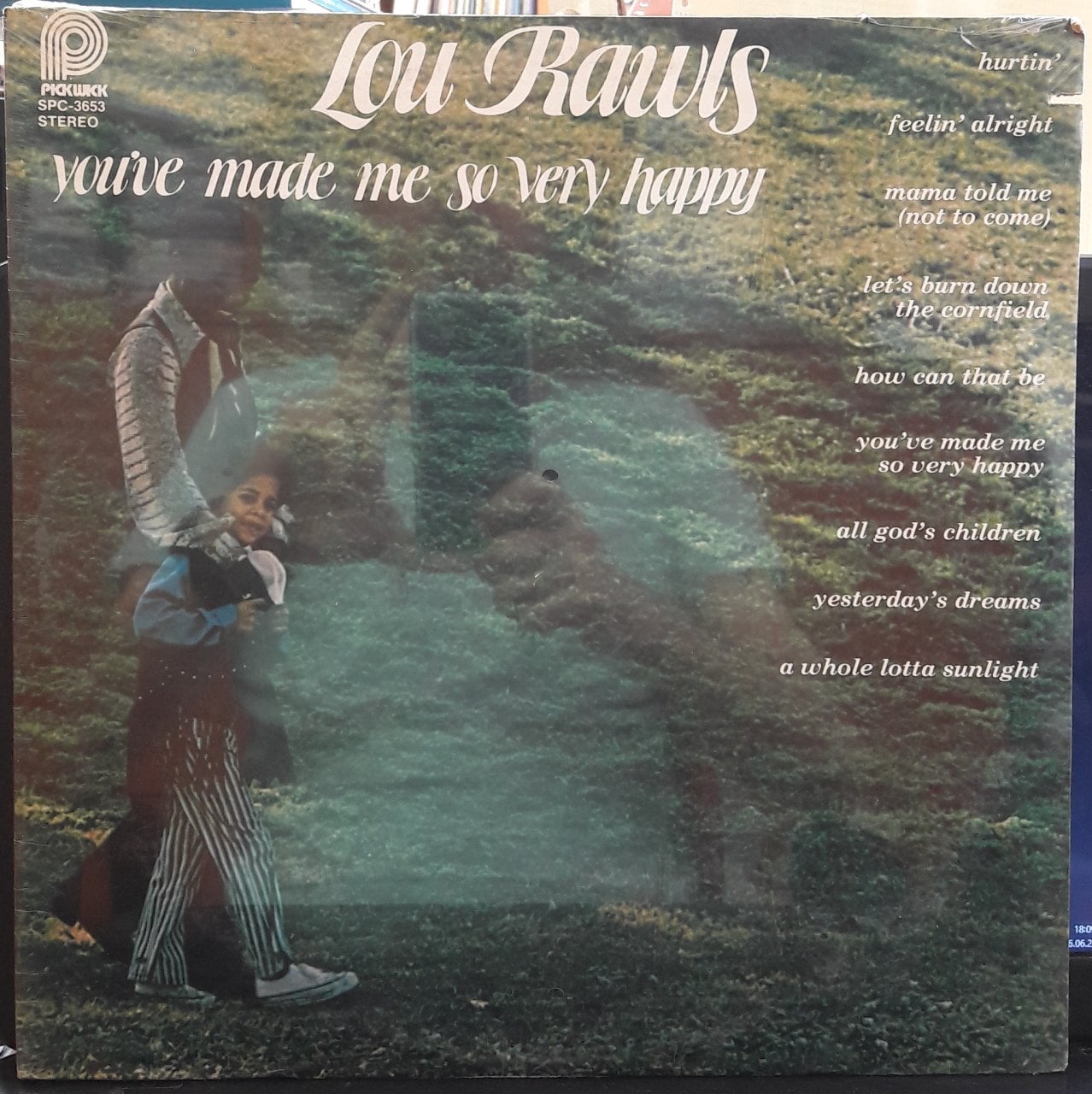 LOU RAWLS - YOU'VE MADE ME SO VERY HAPPY (1970) - DÖNEM BASKISI PLAK SIFIR