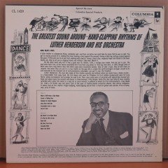 THE GREATEST SOUND AROUND HAND-CLAPPING RHYTHMS OF LUTHER HENDERSON AND HIS ORCHESTRA - LP 2.EL PLAK
