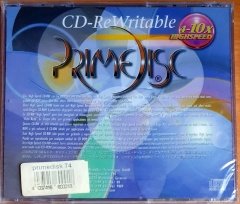 PRIME DISC / DC-RW 74 / REWRITABLE CD SIFIR