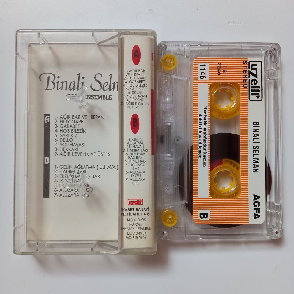 BİNALİ SELMAN - FOLK ENSEMBLE - KASET 2.EL