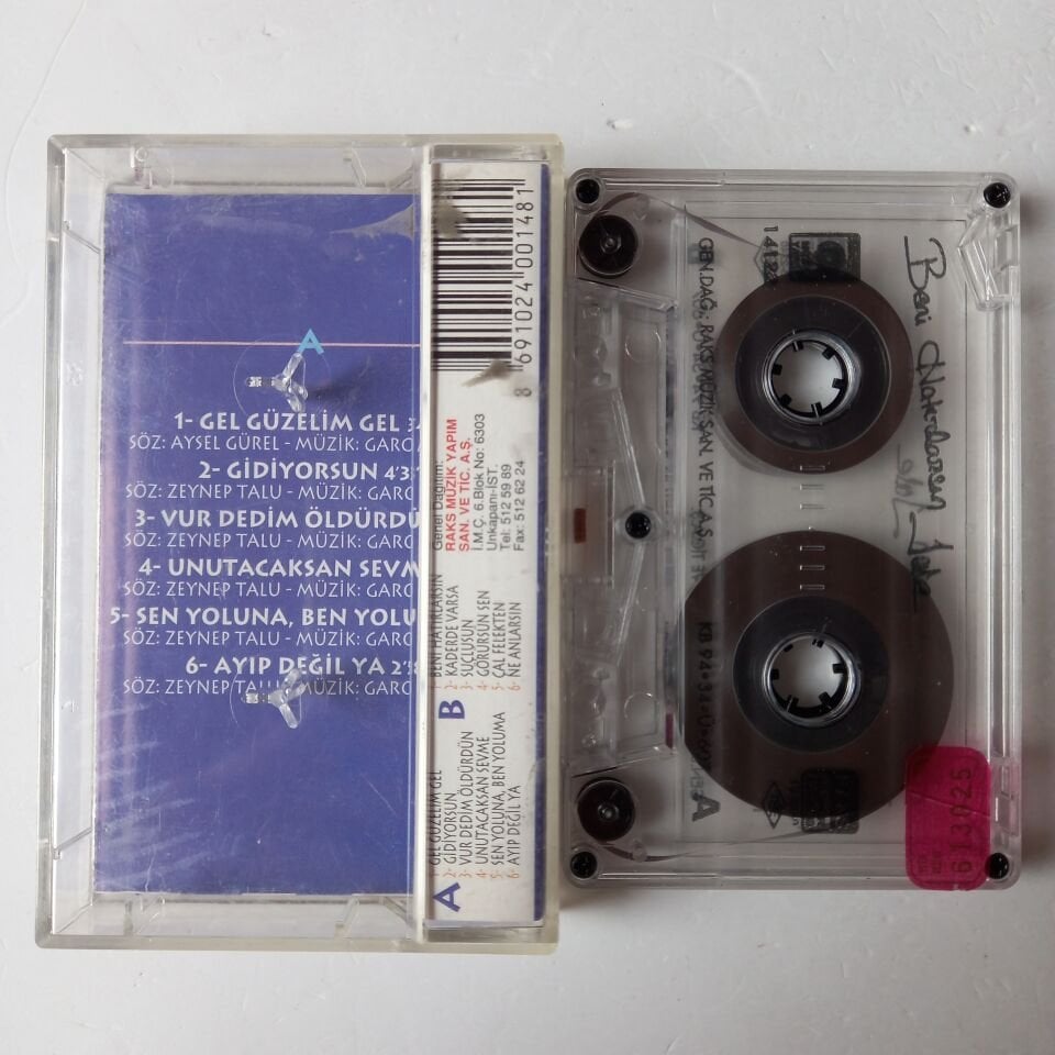 JALE - BENİ HATIRLARSIN (1994) - KASET 2.EL