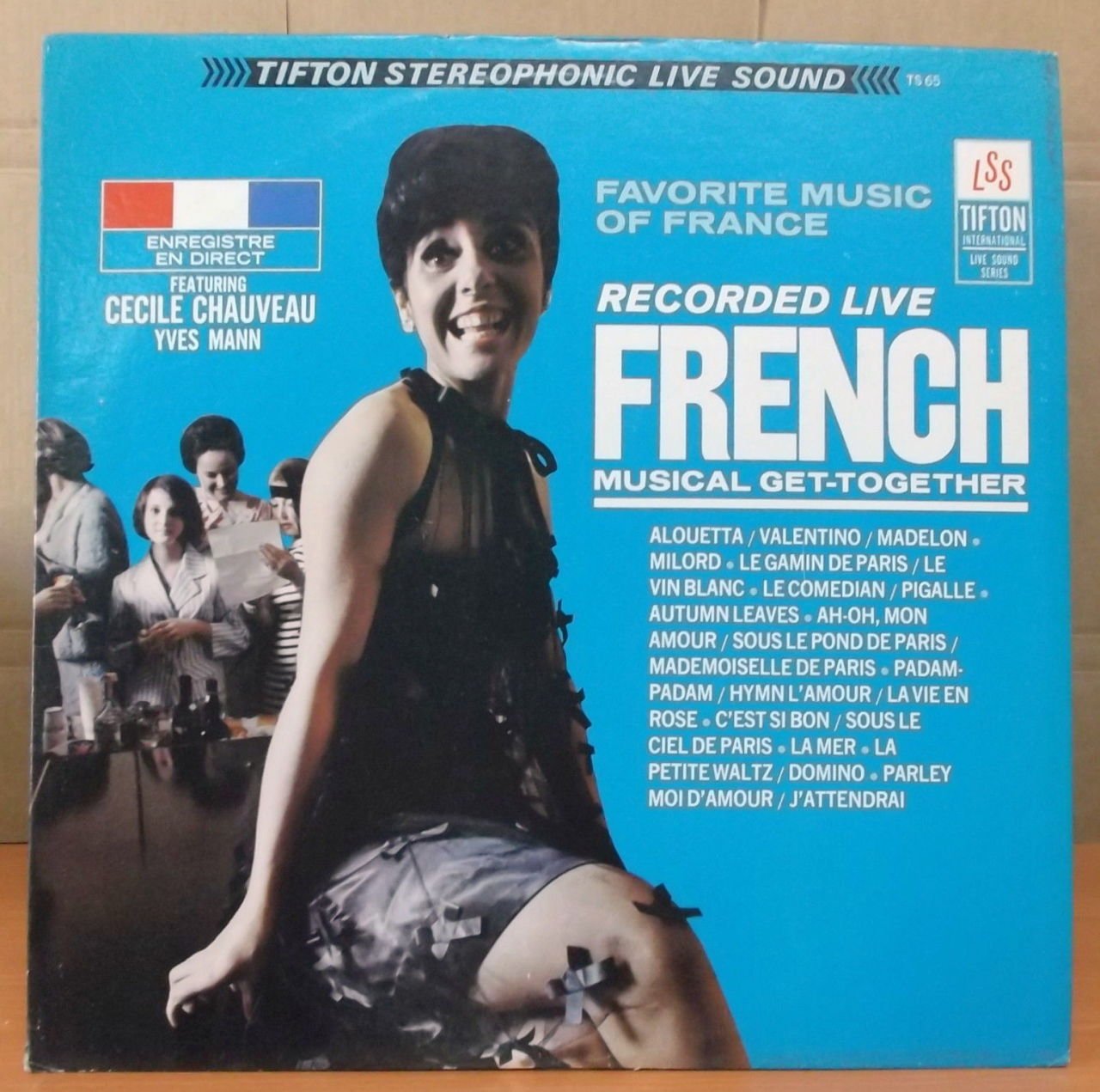 FAVORITE MUSIC OF FRANCE RECORDED LIVE - LP 2.EL