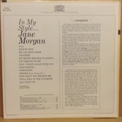 JANE MORGAN - IN MY STYLE 2.EL PLAK