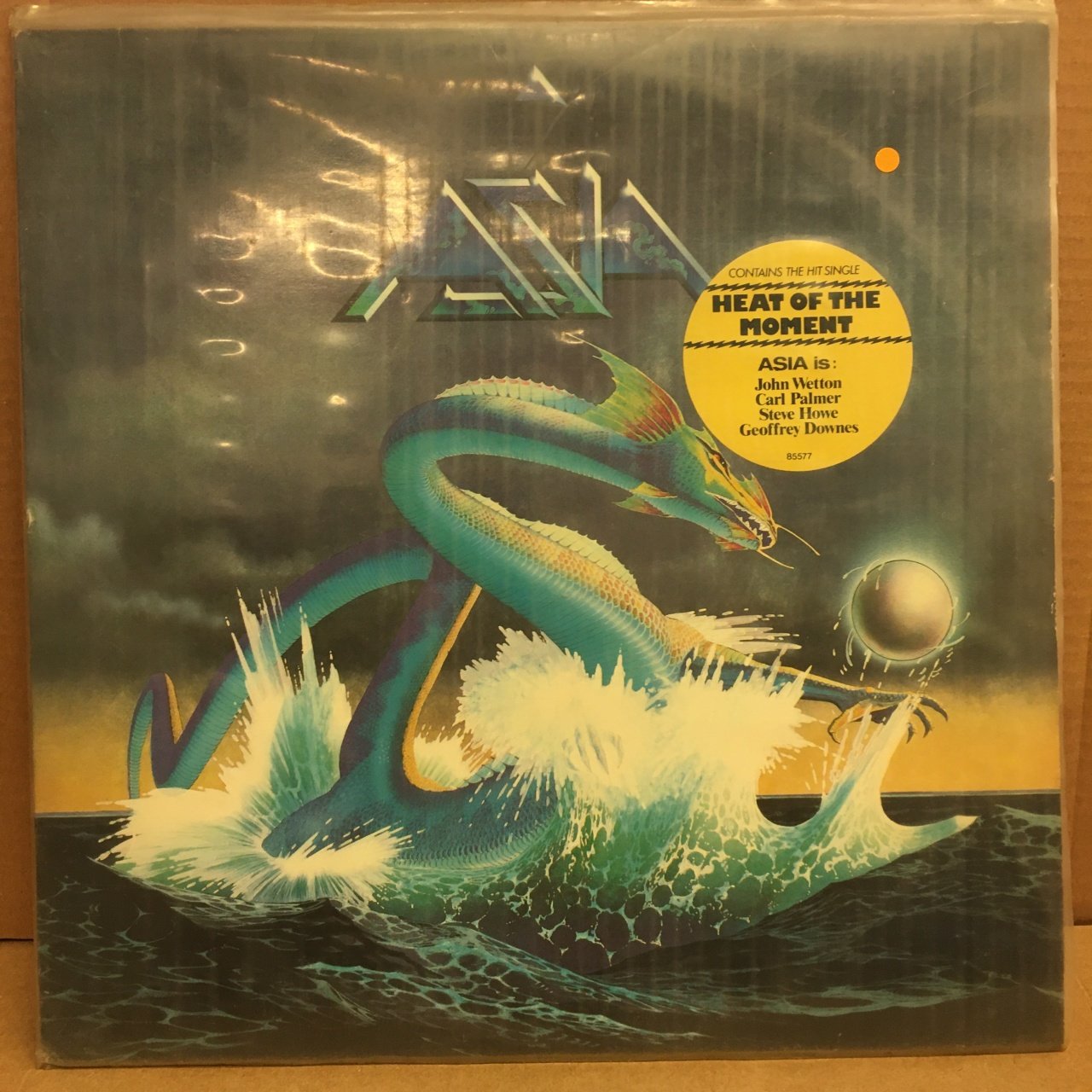 ASIA - ASIA (1982) - JOHN WETTON STEVE HOWE CARL PALMER PLAK 2.EL
