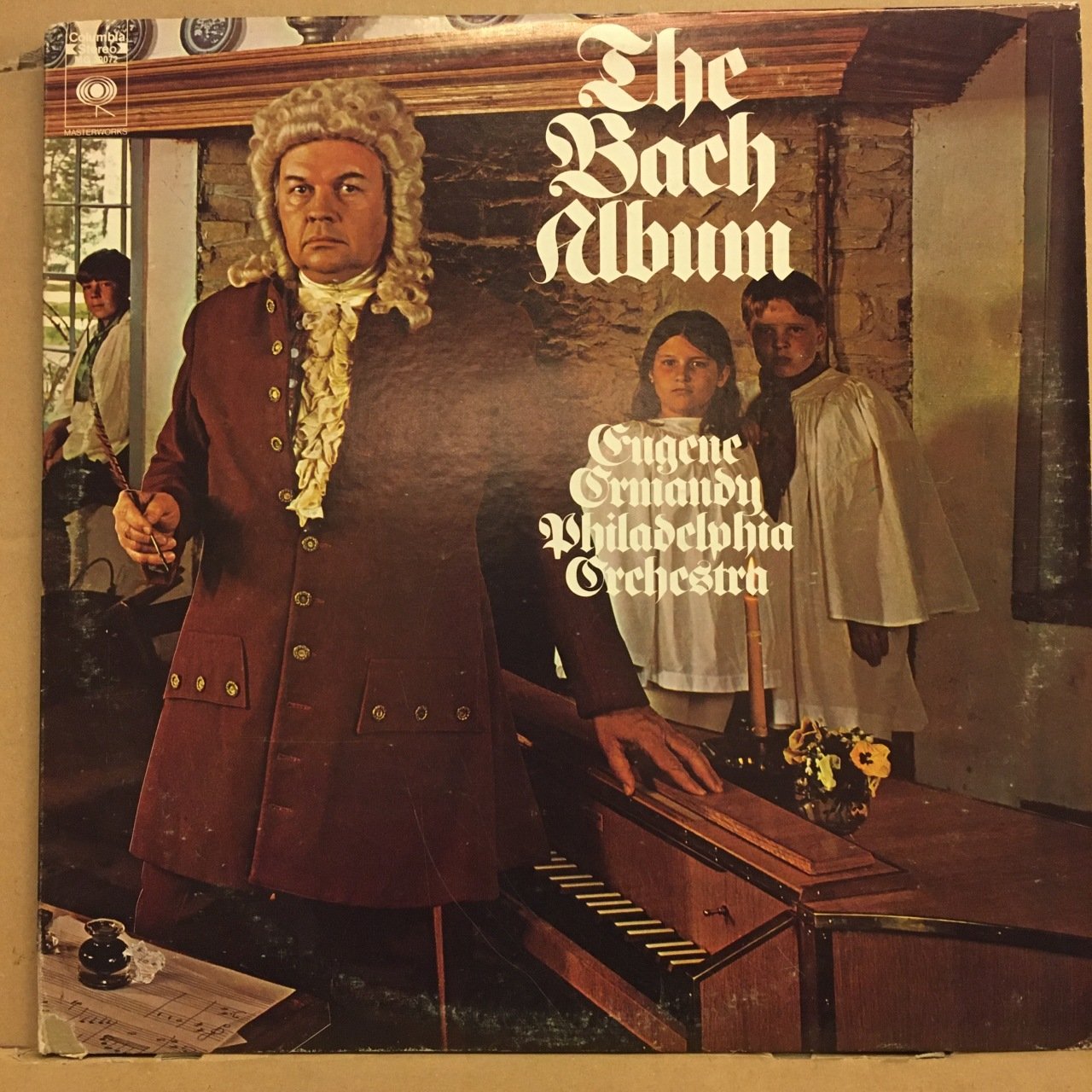 BACH ALBUM, EUGENE ORMANDY, PHILADELPHIA ORC., TOCCATA, FUGUE.. (1970) 2.EL 2PLAK