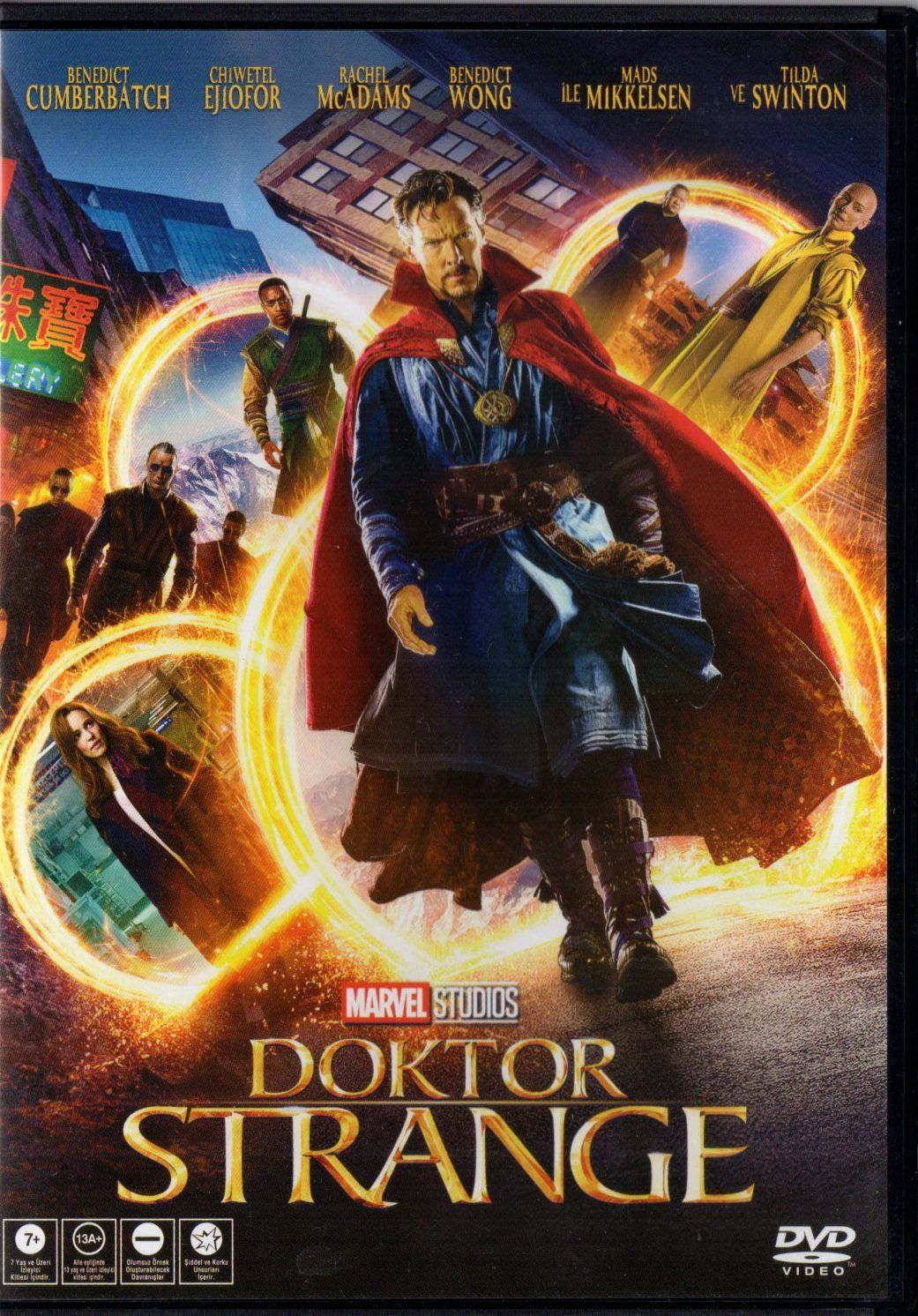 DOCTOR STRANGE - BENEDICT CUMBERBATCH - SCOTT DERRICKSON - MARVEL - DVD 2.EL